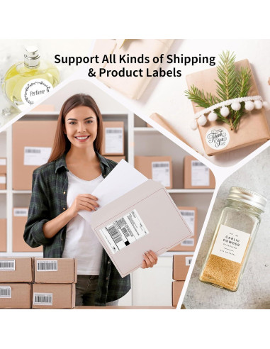 Impresora de Etiquetas Térmicas Gloryang 668BT 4x6 cm Inalámbrica