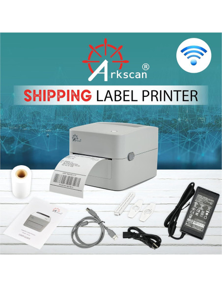 Impresora de Etiquetas Arkscan 2054K-BT USB y Bluetooth 4x6