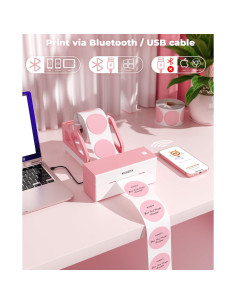 Impresora Térmica de Etiquetas MUNBYN Bluetooth 4x6 2