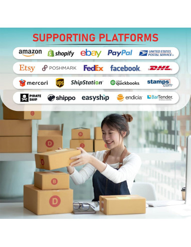 Impresora de Etiquetas Arkscan 2054K-BT USB y Bluetooth 4x6