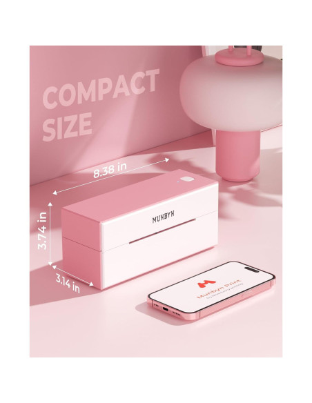 Impresora Térmica de Etiquetas MUNBYN Bluetooth 4x6