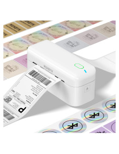 Impresora Térmica de Etiquetas MUNBYN RW402B Bluetooth 4x6