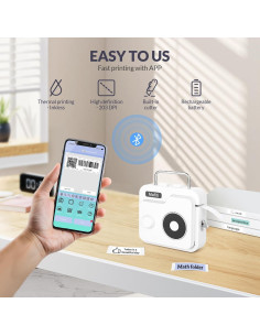 Impresora de Etiquetas Mafiti R1 Bluetooth Recargable 2