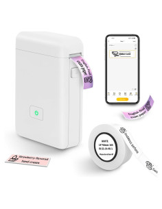 Impresora de Etiquetas Portátil Vretti HP2 Bluetooth Blanca