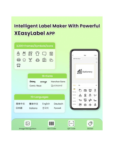 Impresora de Etiquetas Bluetooth BORN4SHIP HP6-C Portátil
