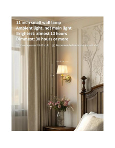 Apliques de Pared Inalámbricos KDG LED 5200mAh Set de 2 2