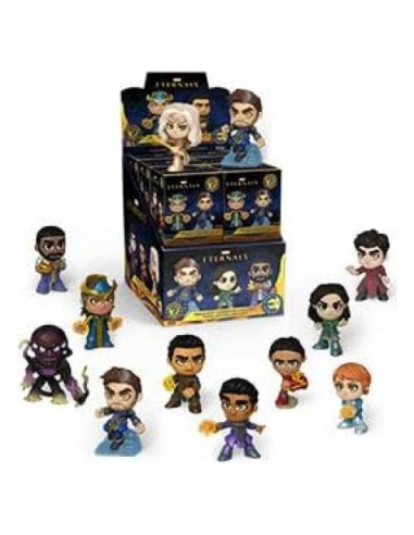 Funko Mystery Mini Marvel Los Eternos - Caja de 12 Figuras