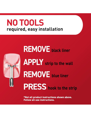 Ganchos de Palanca Transparentes 3M Command - 10 Piezas, 0.23 kg