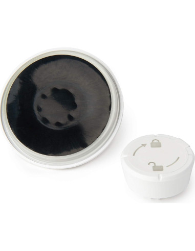 Gancho Doble para Ducha Umbra Flex Gel-Lock Blanco 6.35 cm