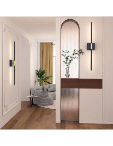 Lámpara de pared recargable Gift4U 80 cm con control remoto