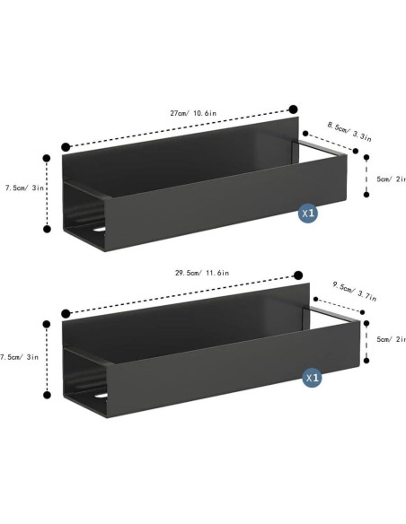 Organizador de Especias Magnético Easyhouse - 2 Paquetes