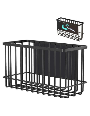 Estante Magnético Grande Negro Genérico para Cocina 4.54 kg