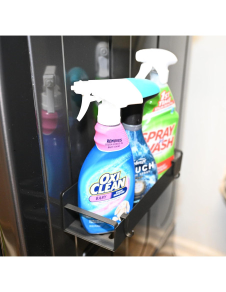 Estante Magnético para Especias Genérico Negro 1 Estante