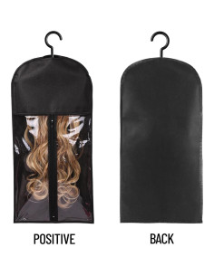 Soporte para Extensiones de Cabello AIHOPE 12 PCS Negro 2