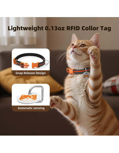 Comedero Inteligente RFID Kaitol para Gatos - 4 Modos, 680g