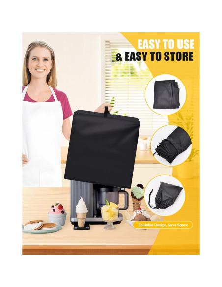 Cubierta para Máquina de Helados Ninja Swirl Creami 43x27x46cm