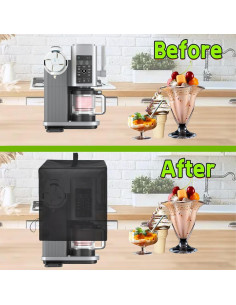 Cubierta de Polvo para Máquina de Helados JKCWOTS 43x27x46cm 2