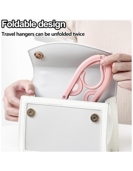 24 Perchas de Ropa Plegables Antideslizantes Smilixin