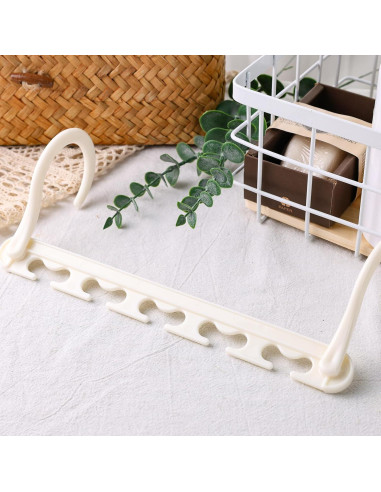 Perchas Ahorra Espacio HAKDAY 6PCS Plegables 23.6x10.9cm