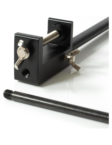 Soporte de Linterna de Camping Phuma - Aluminio Negro Ajustable