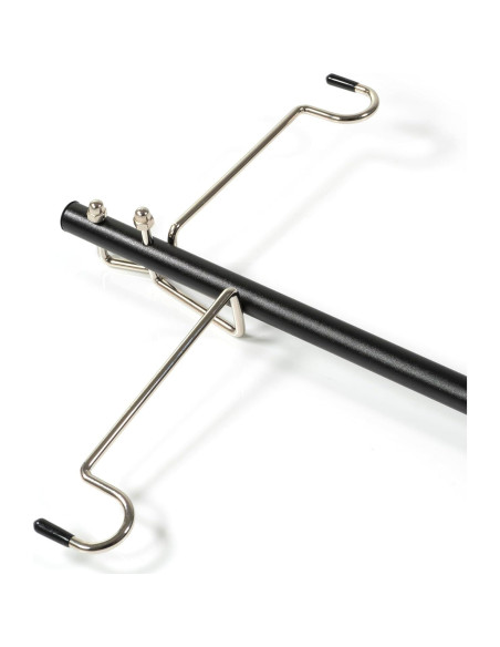 Soporte de Linterna de Camping Phuma - Aluminio Negro Ajustable