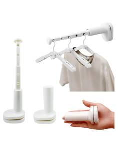 Soporte de Ropa Plegable Portátil MysDlanG para Viaje