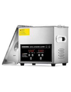 Limpiador Ultrasónico CREWORKS 3L Digital 120W Acero Inoxidable