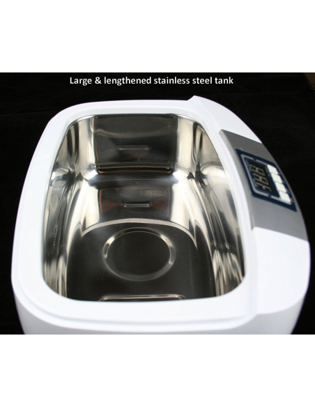 Limpiador ultrasónico industrial e-fortune 2.5L 160W calentador