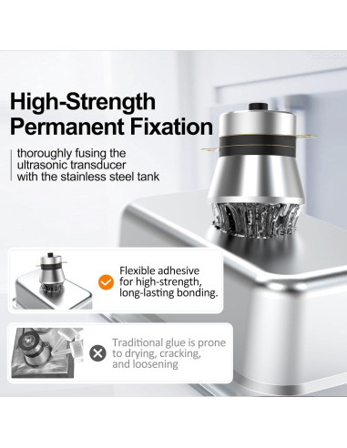 Limpiador Ultrasónico Digital GRANBO 1.3L para Joyería