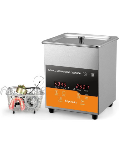 Limpiador Ultrasónico Enpowiks 2L para Joyería y Gafas