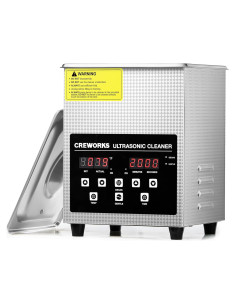 Limpia Ultrasónico Digital CREWORKS 2L con Calentador 150W