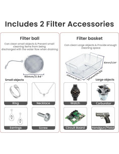 Limpiador Ultrasónico Anbull 4.5L 180W Acero Inoxidable 2