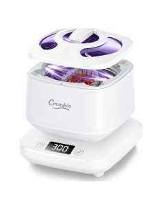 Limpiador Ultrasónico Crwahie 45kHz con 3 Modos - Blanco