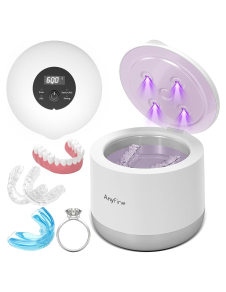 Limpiador Ultrasónico AnyFine A3-FPZD-OIJ9 para Dentaduras y Joyería