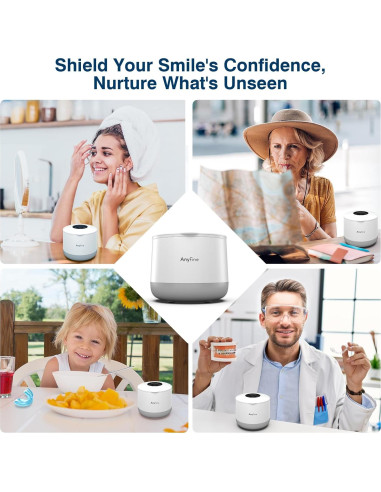 Limpiador Ultrasónico AnyFine A3-FPZD-OIJ9 para Dentaduras y Joyería