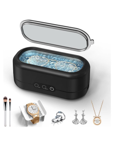 Limpiador Ultrasónico de Joyas Miorcols 12 oz 48kHz Dual