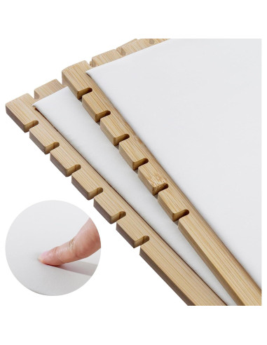 Soporte para Collares MyGift 2-Pack de Bambú Desmontable