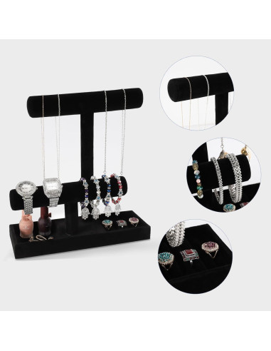 Soporte de Joyería ByKen, Organizador de Collares y Pulseras