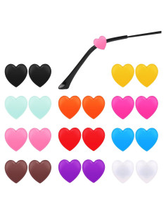 11 Pares de Ganchos Antideslizantes para Gafas Silicona FdcLixuvol