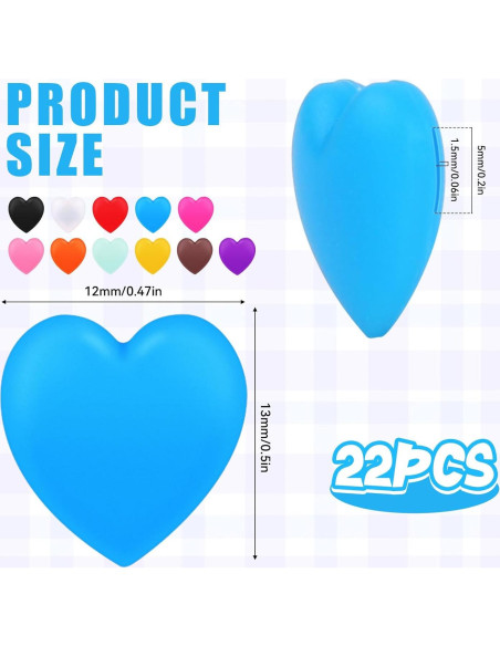 11 Pares de Ganchos Antideslizantes para Gafas Silicona FdcLixuvol