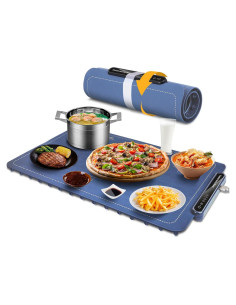 Bandeja Calentadora Eléctrica Qimh 63x38cm 4 Temperaturas