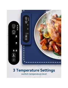 Bandeja Calentadora Eléctrica CAMKEY ZH-2401 60x38cm 3 Temperaturas 2