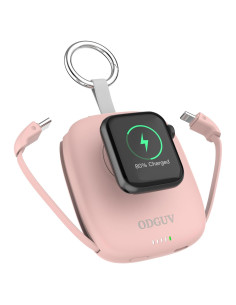 Cargador Portátil Inalámbrico ODGUV 5000mAh para Apple Watch