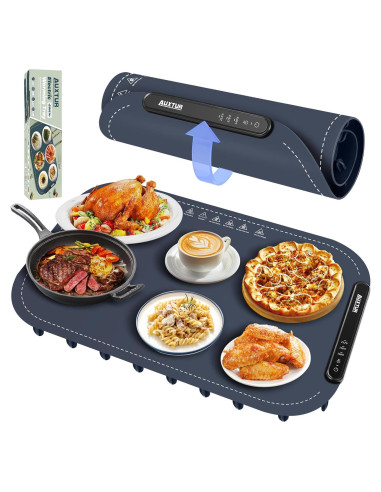 Bandeja Calentadora Eléctrica AUXTUR 61.1cm 3 Temperaturas Ajustables