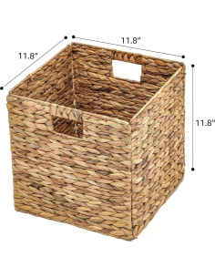 Cestas de Almacenamiento Plegables Trademark 30.5 cm - Juego de 4 2