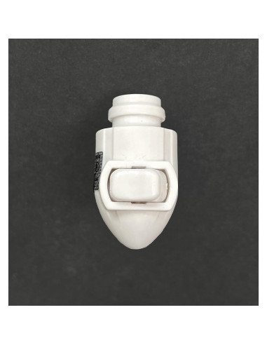 Enchufe de Luz Nocturna E12 con Interruptor On/Off Blanco