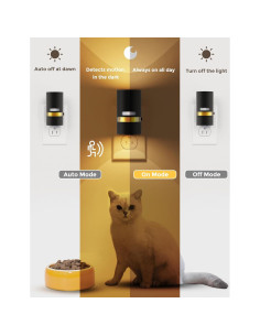 Luz Nocturna Enchufable L LOHAS LED con Sensor de Movimiento 3000K 2