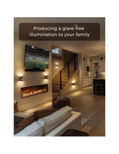 Luz Nocturna Enchufable L LOHAS LED con Sensor de Movimiento 3000K