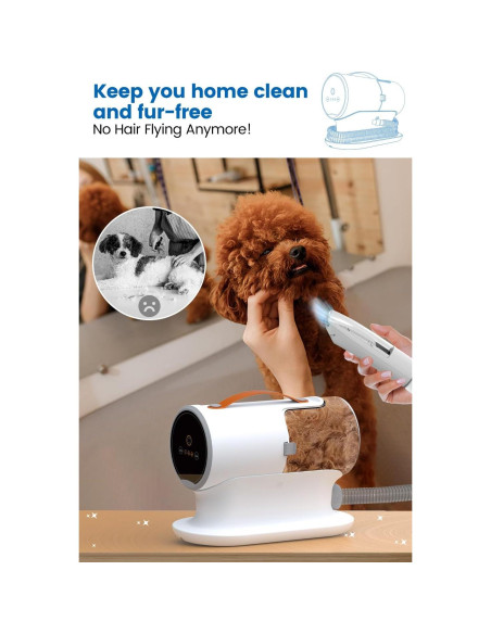 Aspiradora para Mascotas AIRROBO PG100 12000Pa 2L Silenciosa