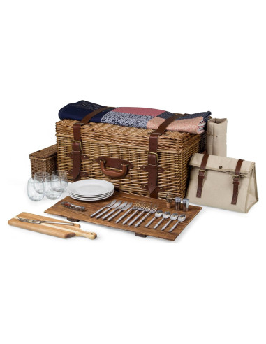 Cesta de Picnic de Lujo PICNIC TIME Charleston para 4 Personas
